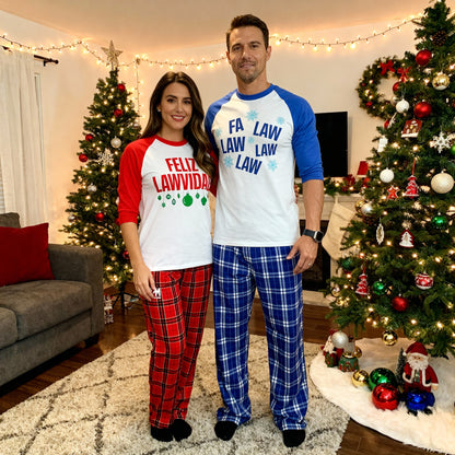 Morgan & Morgan Holiday Shirt – “Feliz Lawvidad” or “Fa Law Law Law” (Unisex)