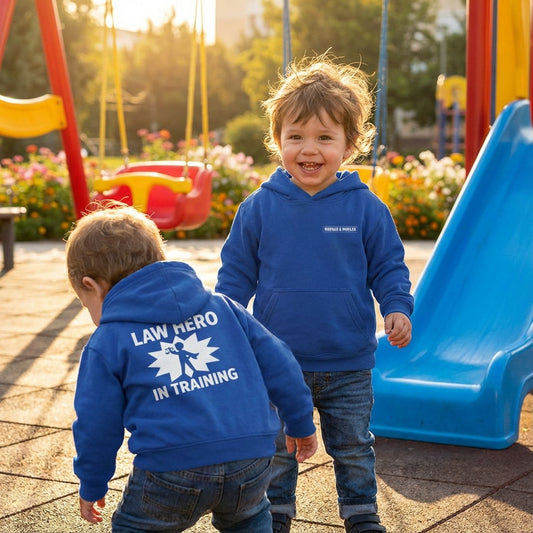Law Hero in Training Toddler Pullover Hoodie