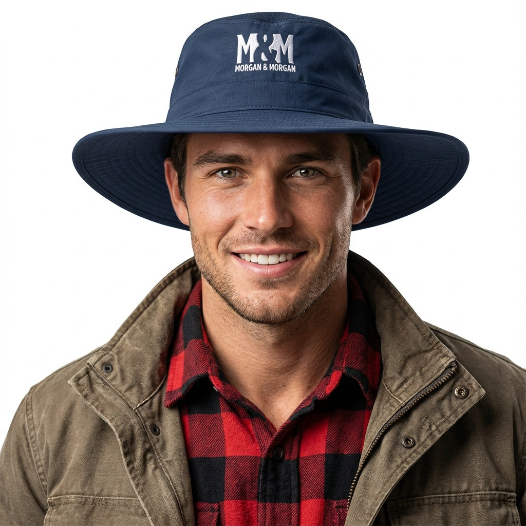 Morgan & Morgan Outdoor Ventilated Wide Brim Hat – Morgan Swag Shop