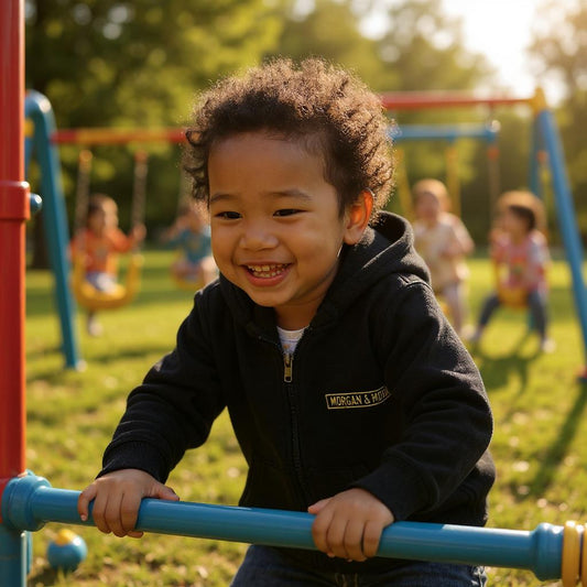 Toddler Morgan & Morgan Zip Hoodie – Tiny Hoodie, Big Statement