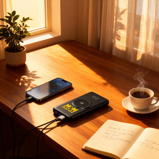 Morgan & Morgan 20,000mAh 5-in-1 Wireless Power Bank