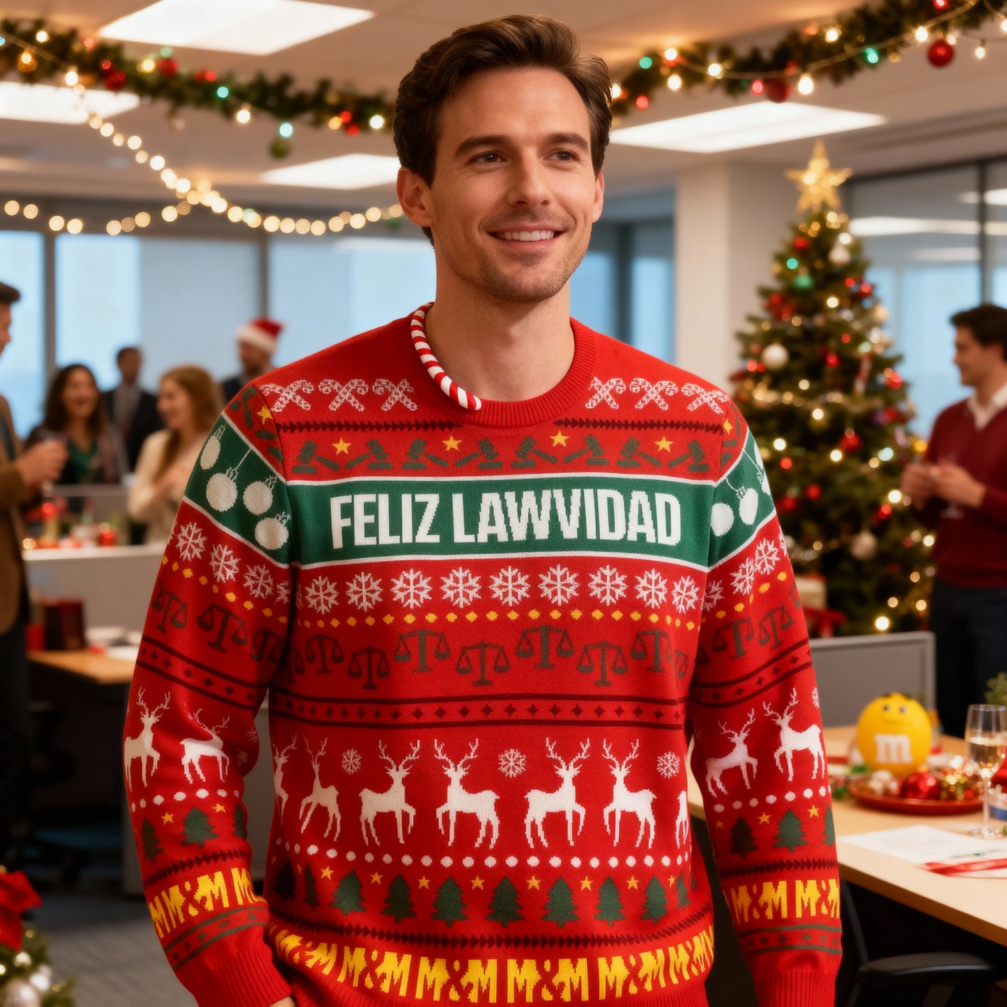 Morgan & Morgan Ugly Holiday Sweater