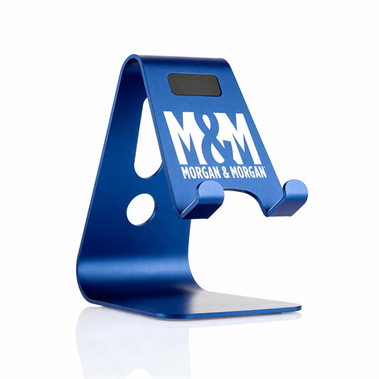 Morgan & Morgan Aluminum Media Stand