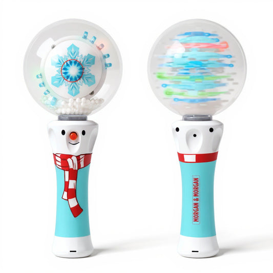 Morgan & Morgan LED Winter Wonderland Snowflake Spinning Wand