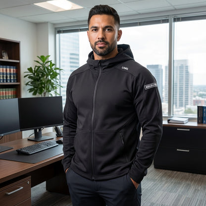 Morgan & Morgan UNRL Impact Full-Zip Performance Hoodie