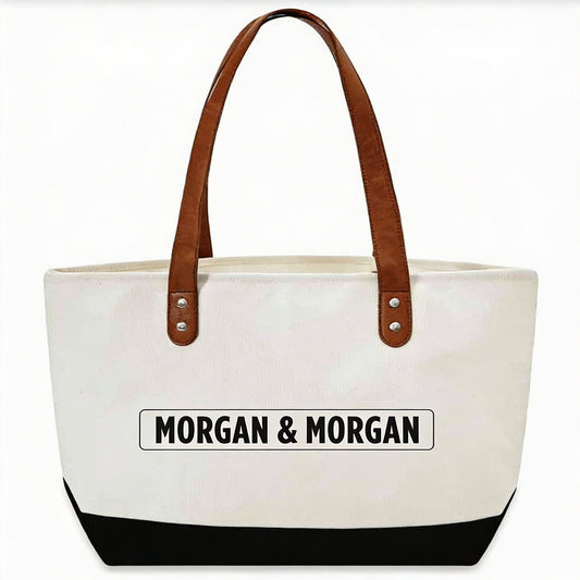 M&M Oversized Canvas Beach Tote