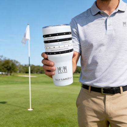 M&M Golf Tally Tumbler