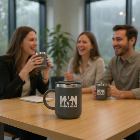 Morgan & Morgan 12 oz Hydro Flask Mug – Sip Boldly, Anywhere