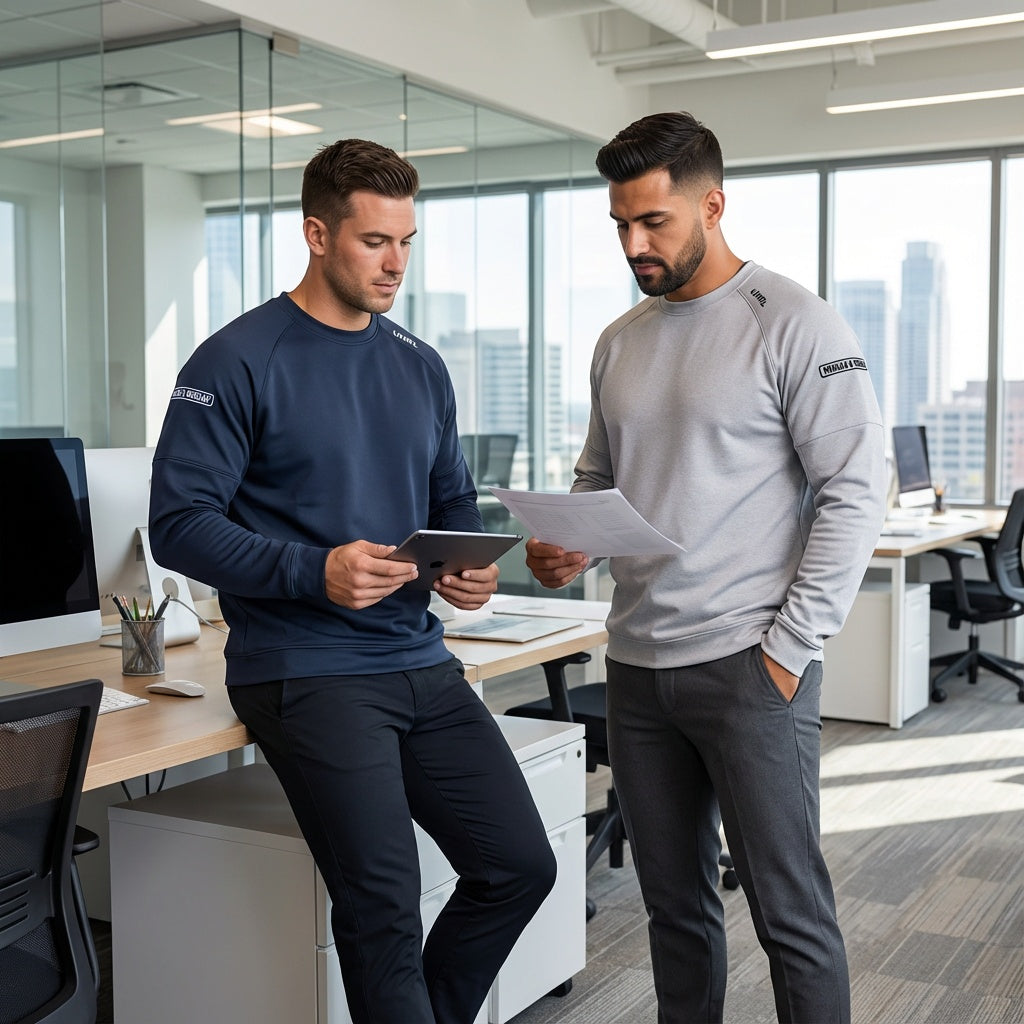 Morgan & Morgan UNRL Performance Crewneck Sweatshirt