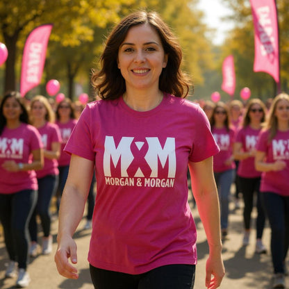 M&M Breast Cancer Awareness T-Shirt – Walk with Purpose