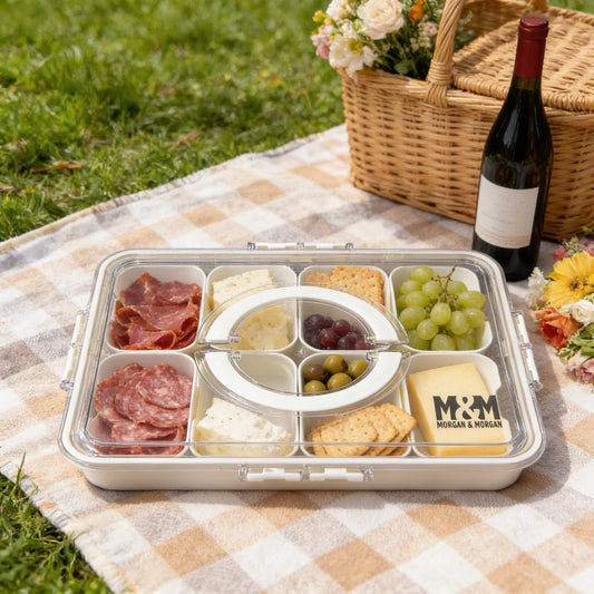 Morgan & Morgan Portable Charcuterie Tray