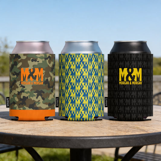 Morgan & Morgan Koozie® Collapsible Can Cooler