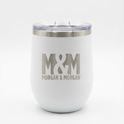 Morgan & Morgan Polar Camel 12oz Stemless Stainless Steel Wine Tumbler