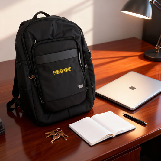 Morgan & Morgan Case Logic 17.3" Professional Laptop Backpack