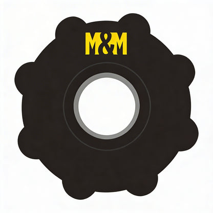 M&M Silicone Spinner Pop