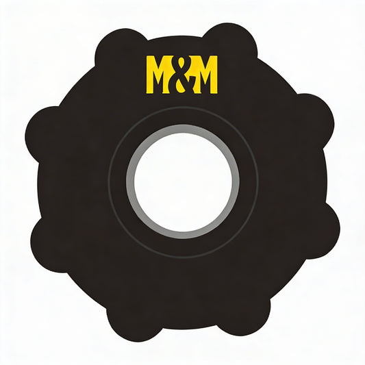 M&M Silicone Spinner Pop