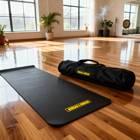 Morgan & Morgan Premier Yoga Mat & Carry Case Set