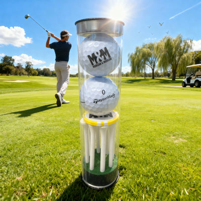 Morgan & Morgan Golf Tee Set with TaylorMade® Balls & Accessories
