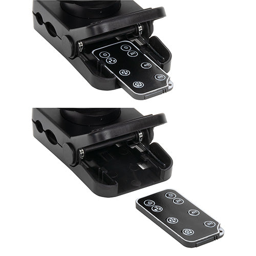 Morgan & Morgan Zephyr Clip Fan with Power Bank, Light & Remote